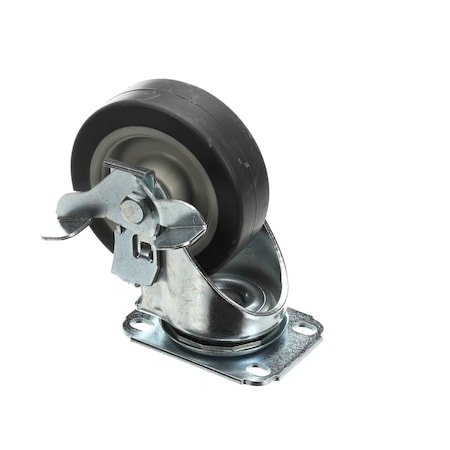 Giles CASTER, 5-IN, SWIVEL, W/BRAKE, PLATE MOU 40700